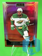 2021-22 O-Pee-Chee Platinum Sunset #123 Jordan Greenway Minnesota Wild